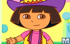 Vestir a Dora de aventurera