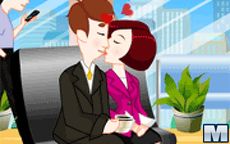 Office Kissing