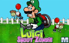 Luigi Shoot Zombie