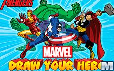 Marvel Draw Your Hero