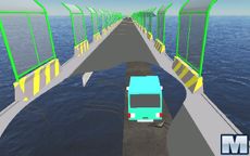 Broken Bridge Car Driving