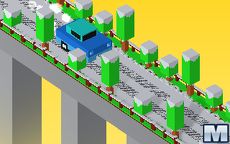 Blocky Car Bridge