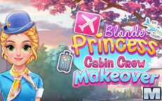 Blonde Princess Cabin Crew Makeover