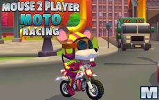 Mouse 2 Players Moto Racing